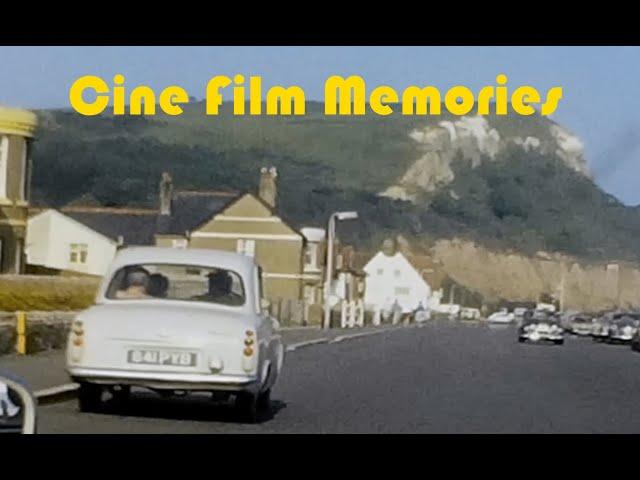 Holiday Cine Film, early 1960s, Seaton, Salisbury and Bourton on the Water