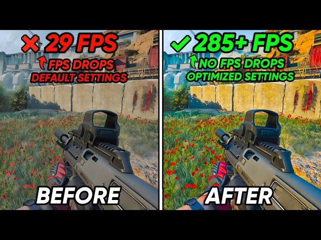 BEST PC Optimization Settings for Delta Force: Hawk Ops| Max FPS & Visibility | Best Settings