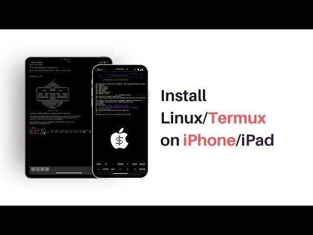 Install Linux on iPhone | Termux for iOS