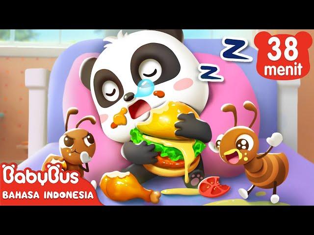 Jangan Makan Cemilan Di Kasur | Kartun Kebiasaan Baik | Animasi Anak | BabyBus Bahasa Indonesia