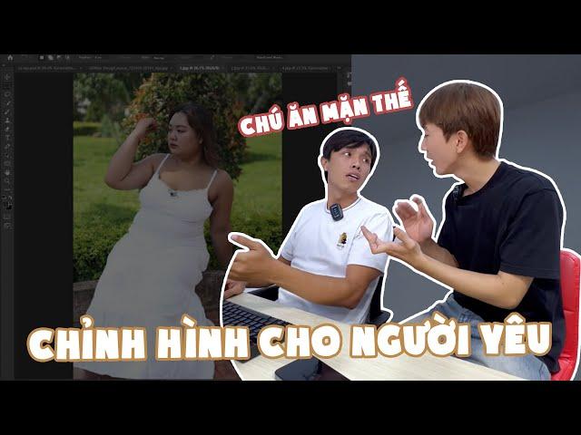 chết cười với vị khách hàng lươn lẹo đến chỉnh ảnh | TikTok Hài Hước Chế Ảnh Troll