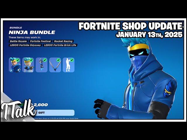 HATSUNE MIKU IN 12 HOURS! Fortnite Item Shop [January 13th, 2025] (Fortnite Chapter 6)