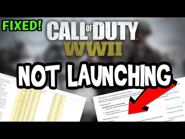 How to Fix COD WW2 not Launching (100%Fix)