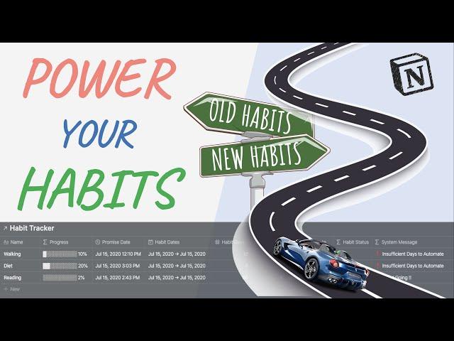 How to Build an Advanced Habit Tracker in Notion