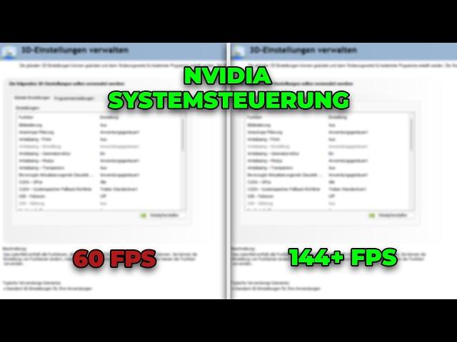 MAXIMIALE Leistung für deine Grafikkarte! | Nvidia Systemsteuerung (2024)