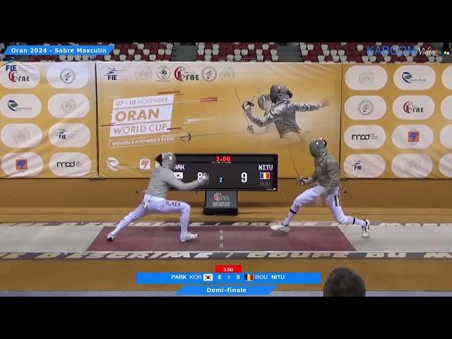 Oran World Cup 2024 SMS - L4 - Park Sangwon KOR v Radu Nitu ROU