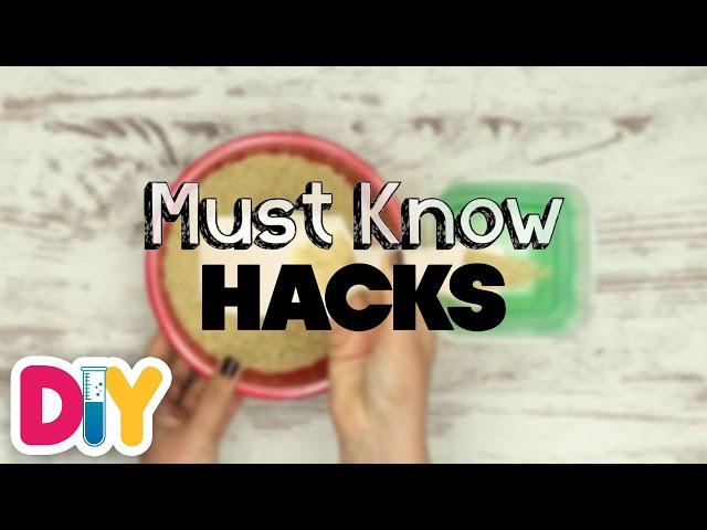 8 MUST KNOW HACKS | Genius-n-Simple | DIY Labs