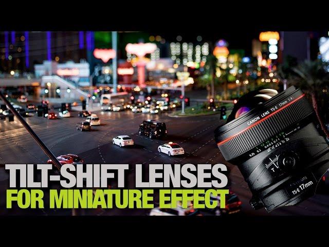 Tilt-Shift Lenses for Miniature Effect