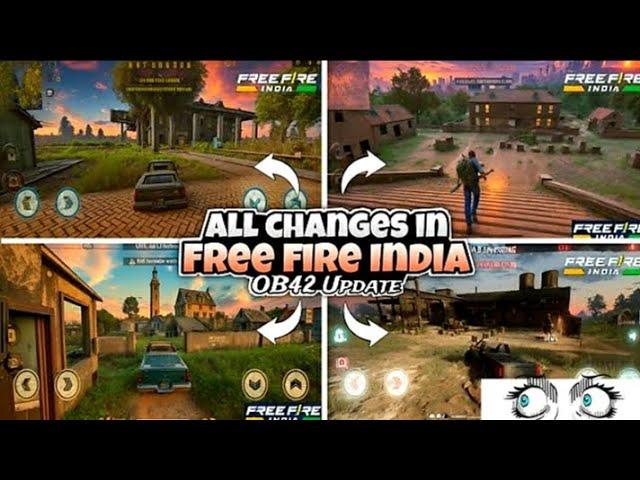 All Changes Of FREE FIRE INDIA In OB42 Update 