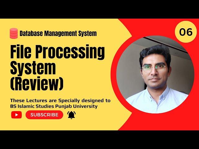 06 File Processing System || Review (Hindi/Urdu)