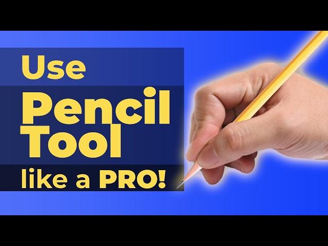 How to Use Pencil Tool in Illustrator for Beginners – MUST WATCH!