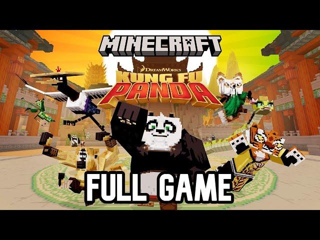 Minecraft - Kung Fu Panda DLC - Full Gameplay Playthrough (Full Game)