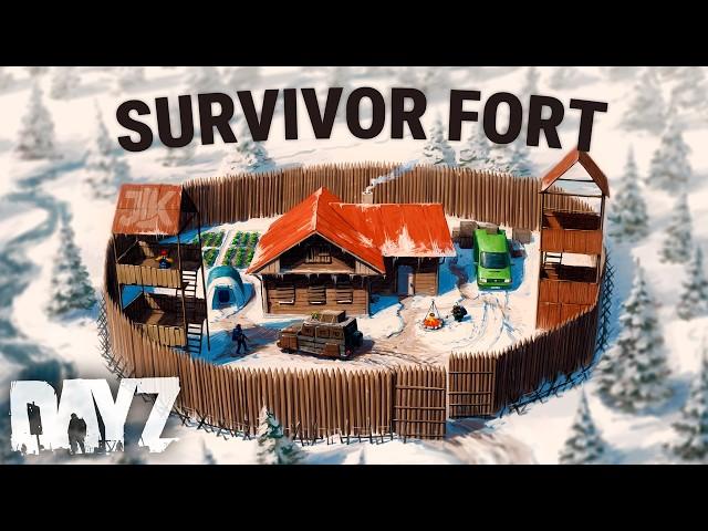 Building The ULTIMATE Survivor Fortress! - DayZ (Movie)