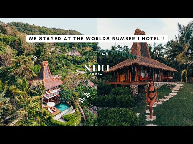 WE STAYED IN THE WORLDS BEST HOTEL!! NIHI SUMBA | INDONESIA VLOG 2023