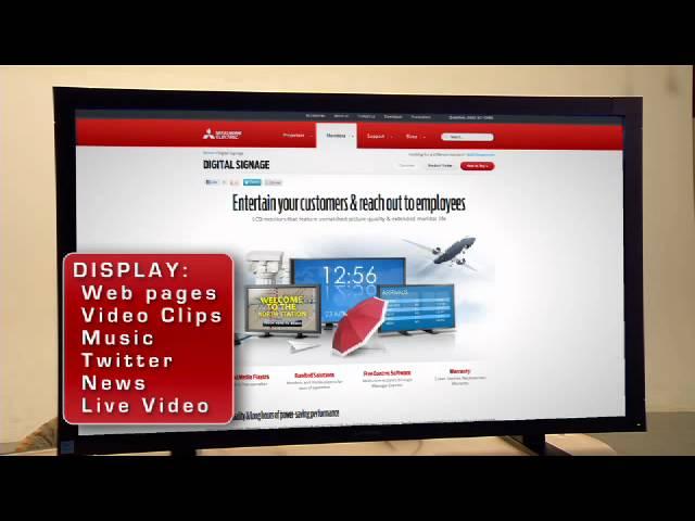 Mitsubishi Electric Visual Solutions America - Digital Signage Solutions