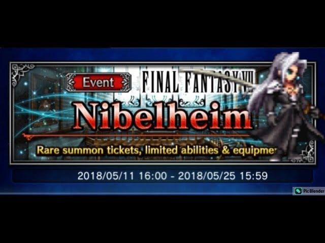 [FFBE] Nibelheim LGD - just DivineRuination frame with it