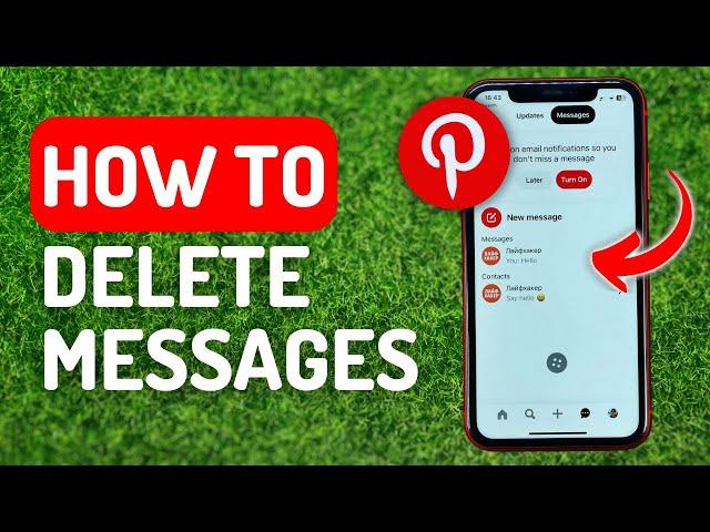 How to Delete Messages on Pinterest