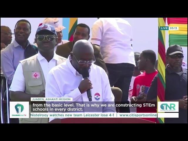 Dr. Bawumia Commissions New STEM JHS at Juaben | #GhanaPolls2024