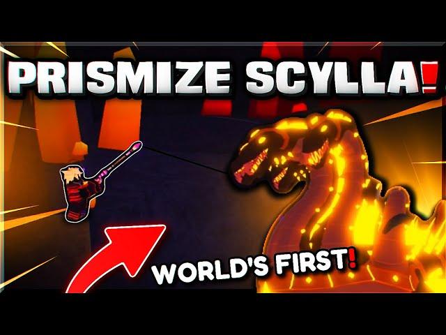 I Caught WORLDS FIRST PRISMIZE SCYLLA In Mariana's Veil Update! | FISCH