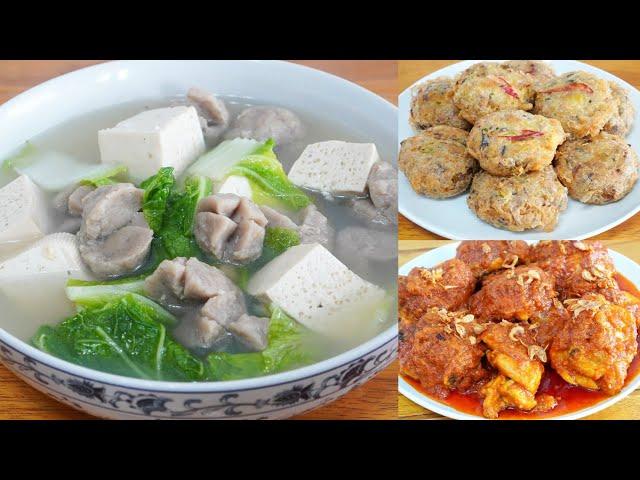 3 MENU SAHUR DAN BUKA PUASA YANG SIMPEL DAN PRAKTIS (SAYUR BENING,PERKEDEL,AYAM)