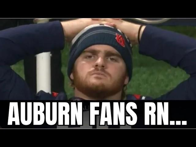 Auburn fans have had it... 