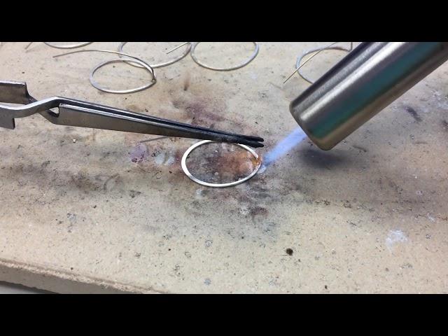 How to Solder With Flux and Avoid Balling Up the Solder- Jewelry Making