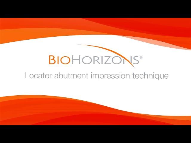 Locator® abutment impression technique