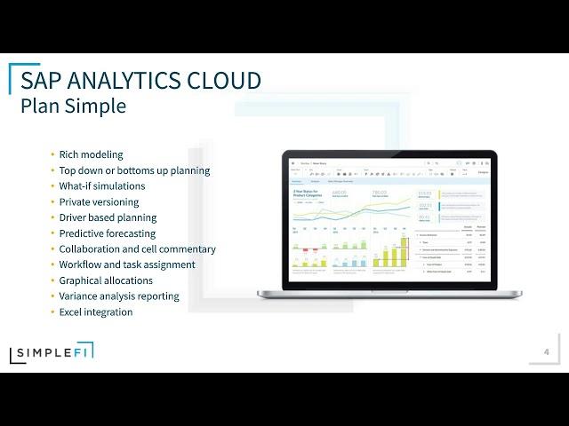 End-to-end Planning Capabilities Using SAP Analytics Cloud