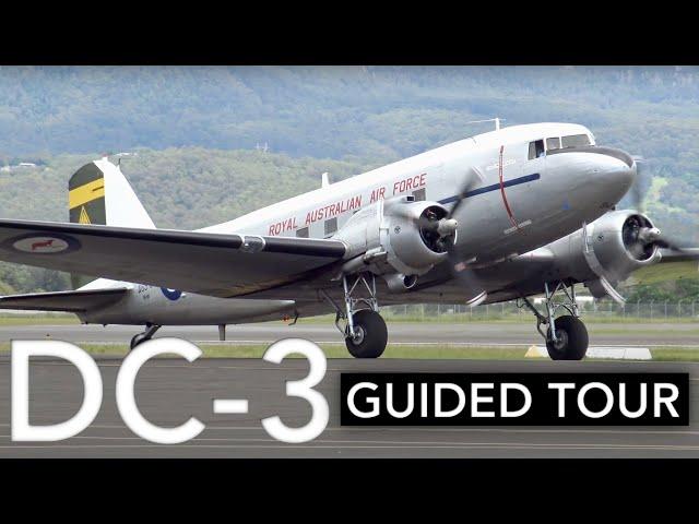 Detailed tour through the legendary Douglas DC-3