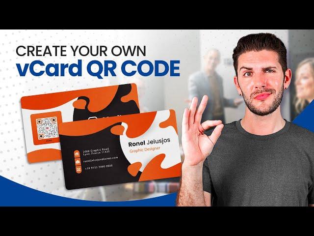 How to Create Your Own VCard QR Code