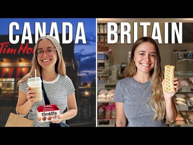 Is food better in Canada or UK (An Honest Review)