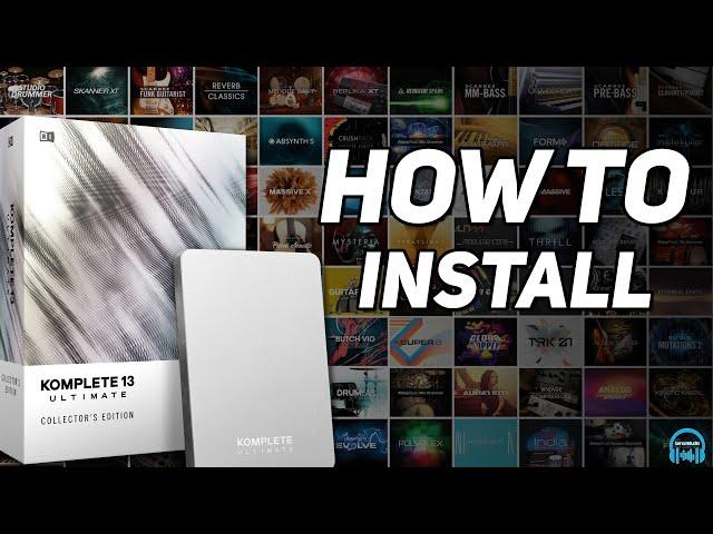 How To Install KOMPLETE 13 (Ultimate Collector's Edition)