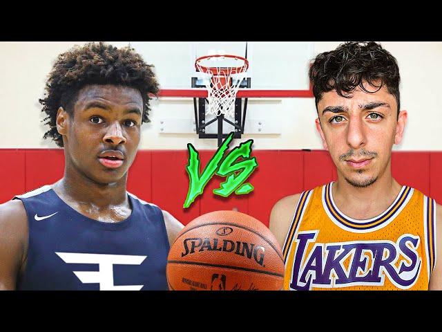 Bronny James VS FaZe Rug! (Intense 1v1)