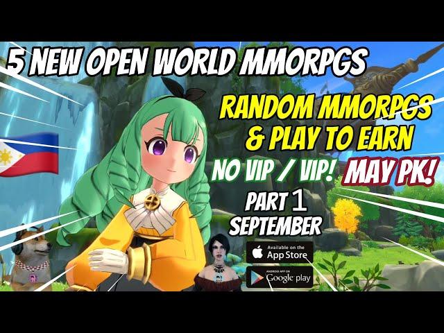 5 New Mmorpgs - Open World, Play To Earn, May Pk Para sa Android (No Vip/Vip) September part 1