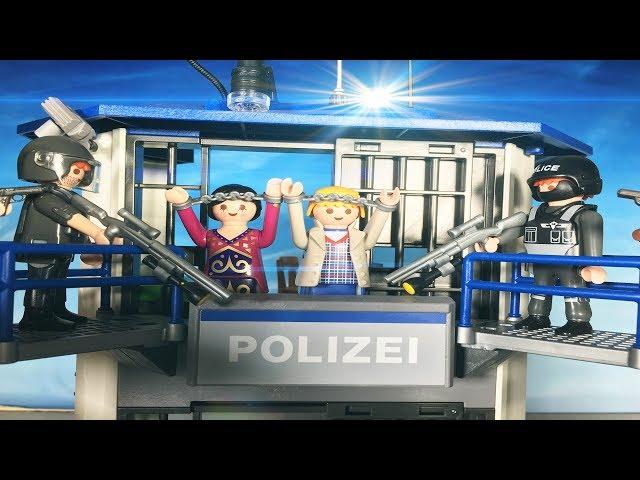 GANGSTER KOMMEN INS GEFÄNGNIS - PLAYMOBIL Film - Matz der Meisterdetektiv 3 Ausschnitt - Stop Motion