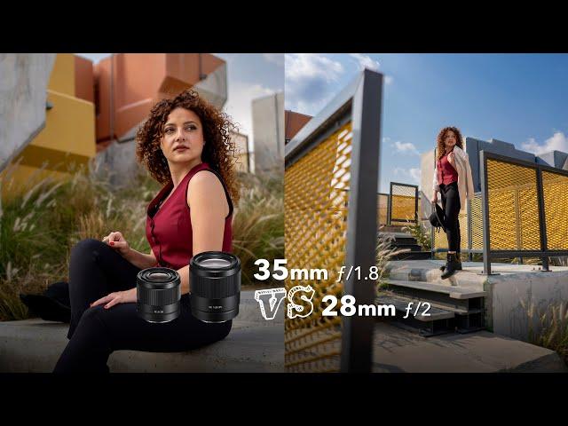 Sony 28mm f2 vs 35mm f1.8 Real World Difference w/ Sample Images