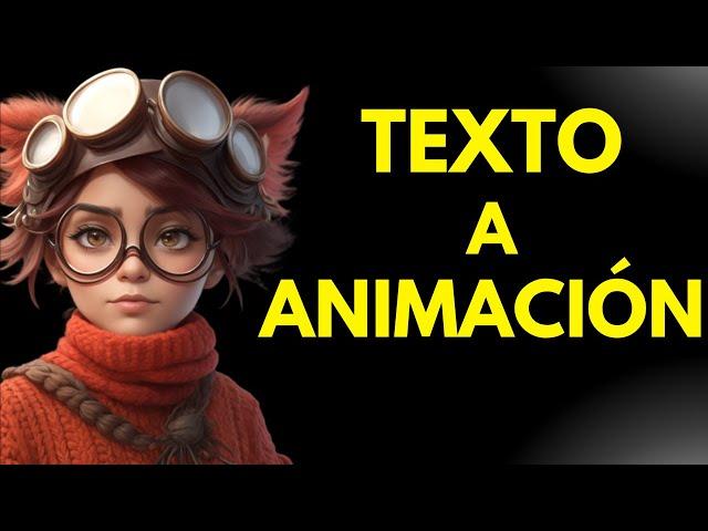 De Texto a Animación Usando Herramientas de IA GRATIS | 2024