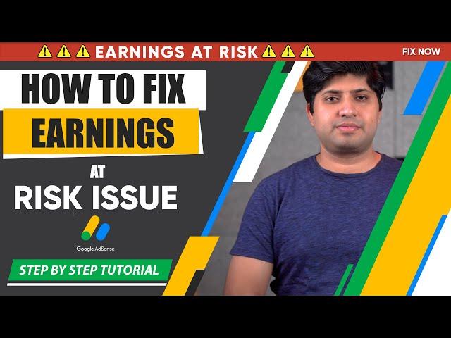 How to Fix Earning At Risk Issue in Adsense | Ads.txt Error Explained in Hindi | What is Ads.txt?