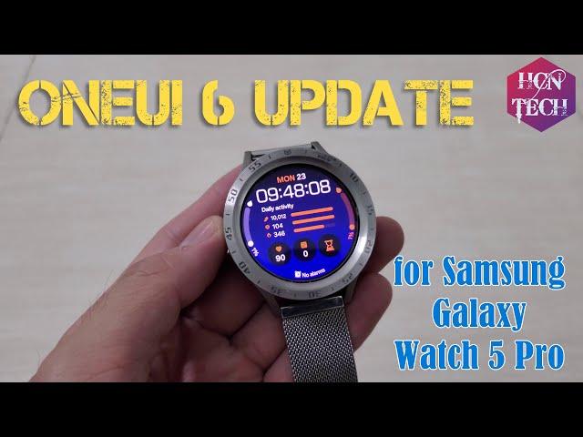 OneUI 6 Update - For Samsung Galaxy Watch 5 Pro - All 20 Changes - Long Waiting Update