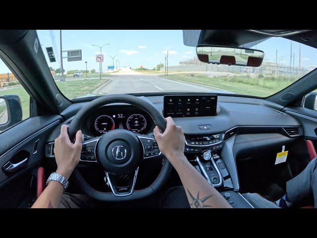 2024 Acura TLX A-Spec SH-AWD - POV Driving Impressions