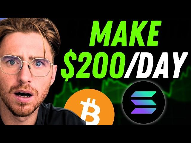 MAKE $200/day in Crypto Trading This ONE SIMPLE way!!!!