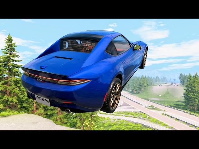 Epic High Speed Car Jumps #307 – BeamNG Drive | CrashBoomPunk