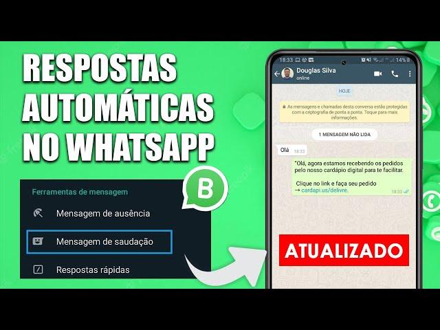 COMO PROGRAMAR MENSAGENS AUTOMÁTICAS NO WHATSAPP BUSINESS