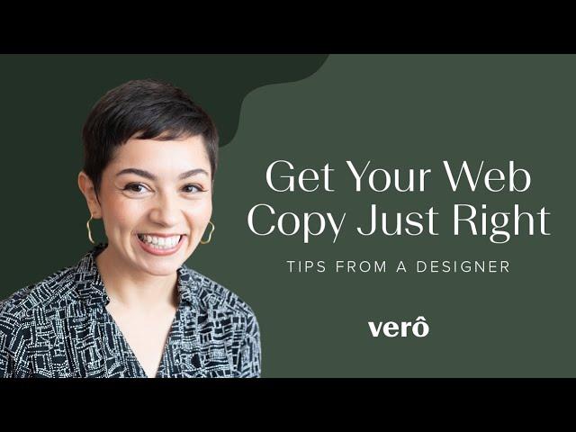 Website Copywriting Tips: Pro Tips from a Brand & Web Designer