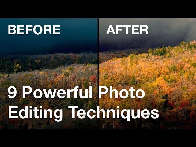 9 Powerful Photo Editing Techniques For Stunning Photos