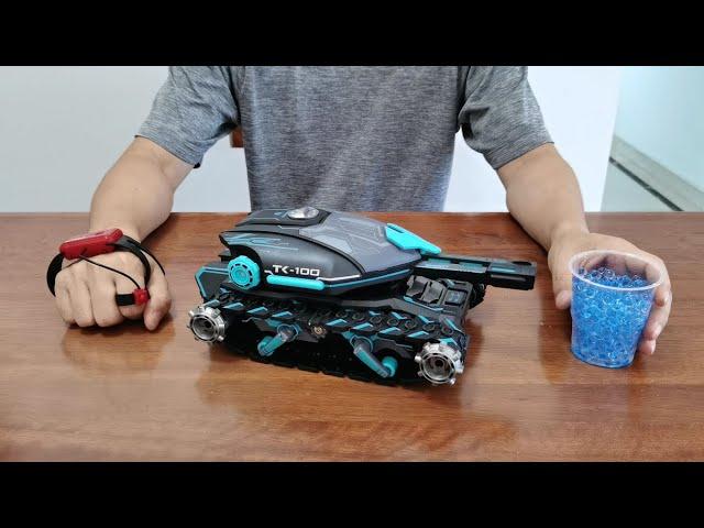 RC Tank Gel Blaster Unboxing 2022 - Water Bomb Tank Toy