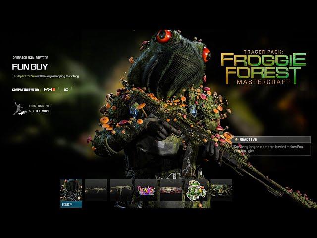 TRACER PACK: FROGGIE FOREST MASTERCRAFT - STORE VIEW - SEASON 4 RELOADED - MW3
