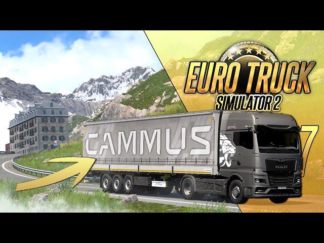 НА НОВОМ РУЛЕ CAMMUS C5 ПО САМЫМ КРАСИВЫМ ДОРОГАМ — Euro Truck Simulator 2 (1.50.0.54s) [#367]