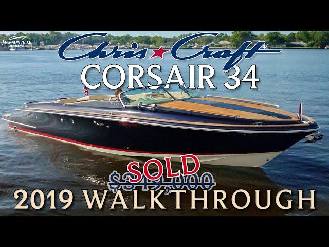 2019 Chris-Craft Corsair 34 - Walkthrough - Jacksonville Marine