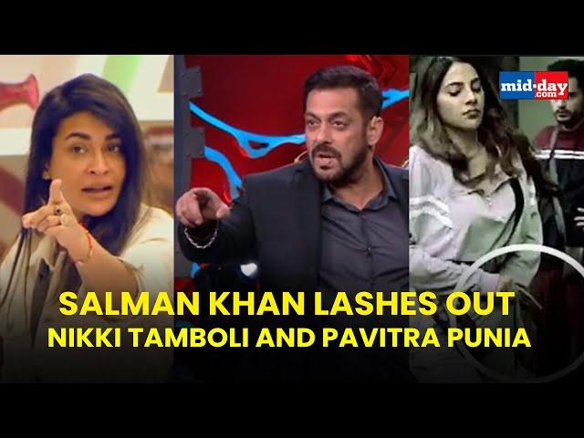 Bigg Boss 14 Weekend Ka Vaar Highlights | Salman Khan Lashes Out at Nikki Tamboli and Pavitra Punia